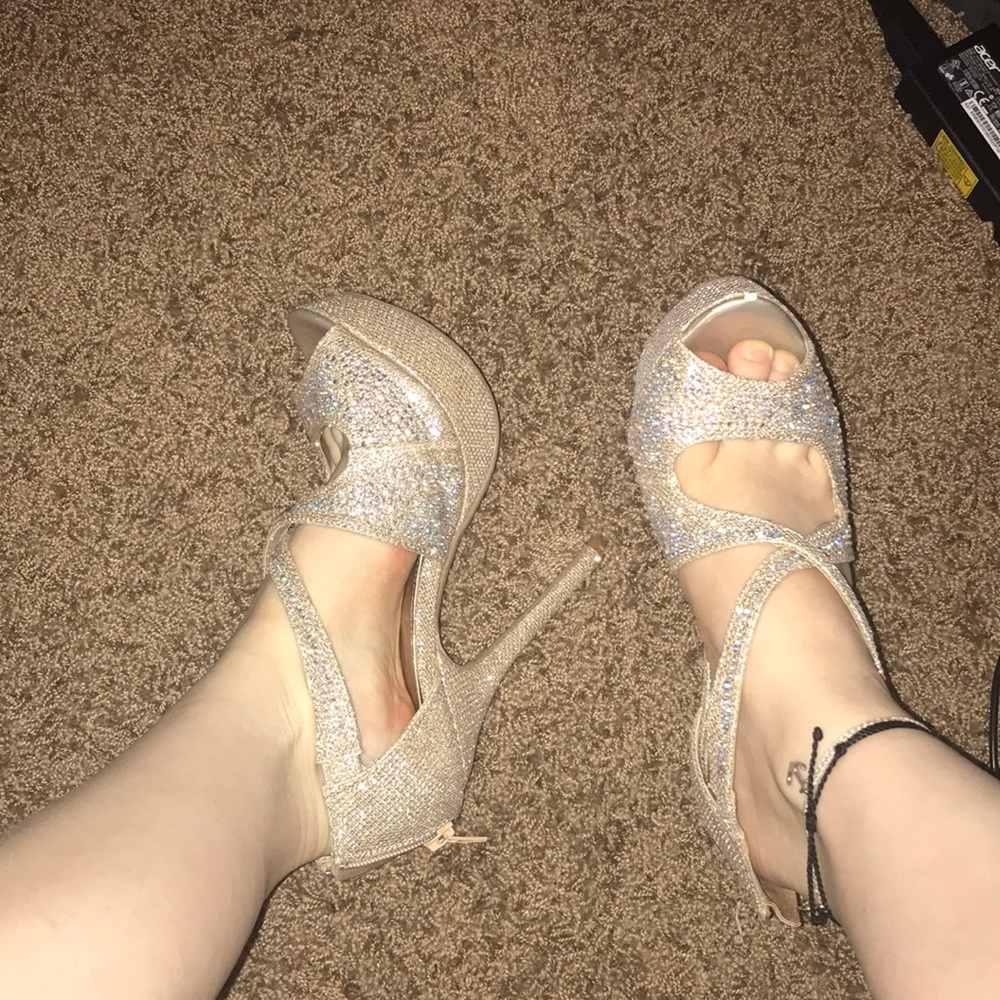 sparkle heels
